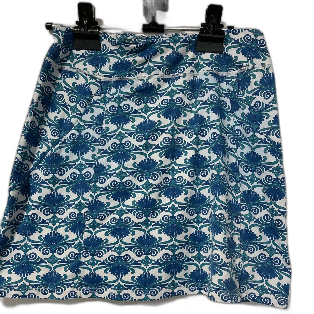 Title Nine Nylon Blend activewear skirt with zippered pockets size medium